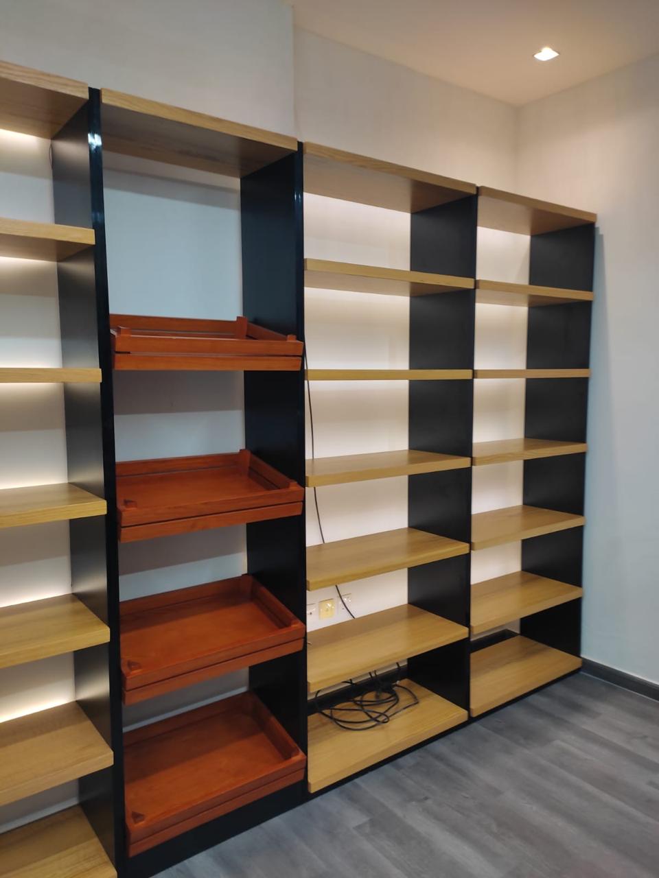 Custom shelving unit